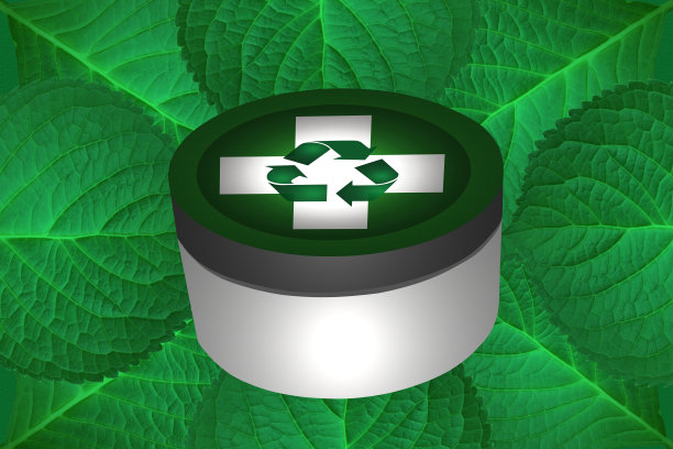 身体护理用保湿霜可回收包装图片下载