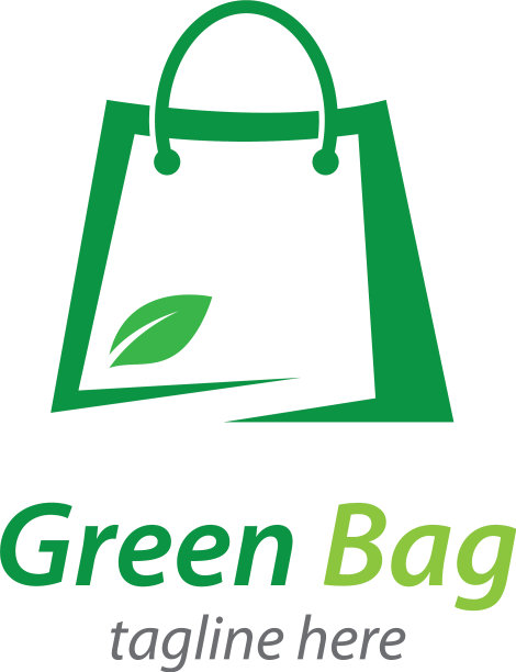 环保袋标志模板图片下载