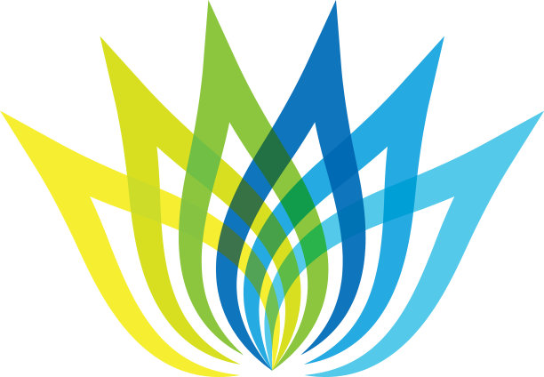 莲花象征图标图片下载