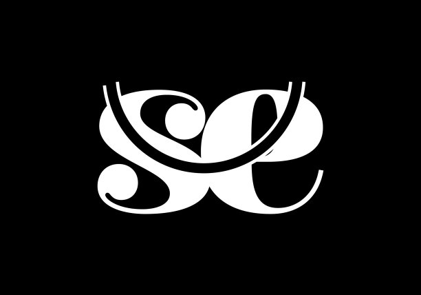 S e e首字母标志设计模板图片下载