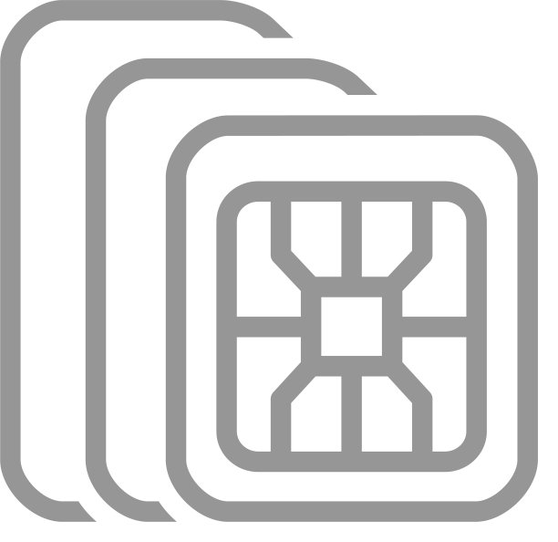 不同的sim卡类型线图标正常微图片下载