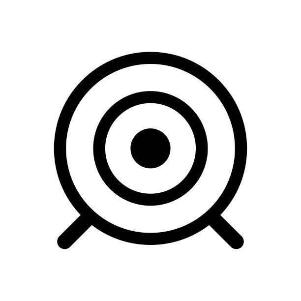 目标-准确的图标矢量设计模板图片下载