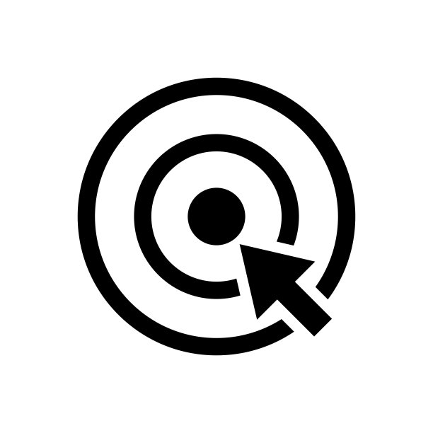 目标-准确的图标矢量设计模板图片下载