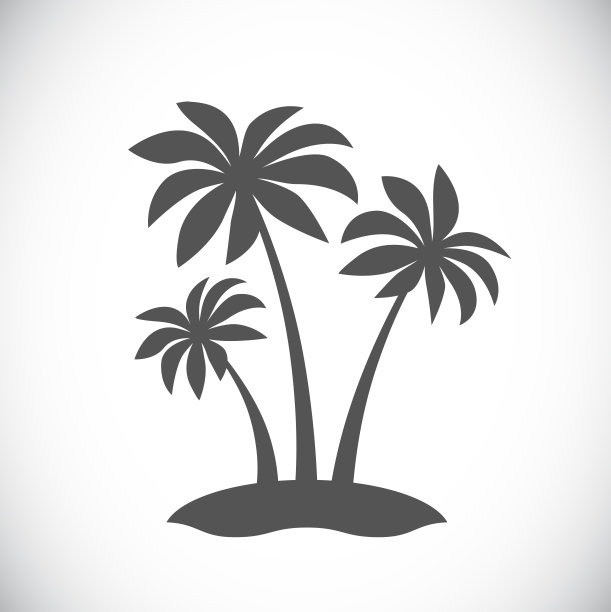 棕榈树图标图片下载