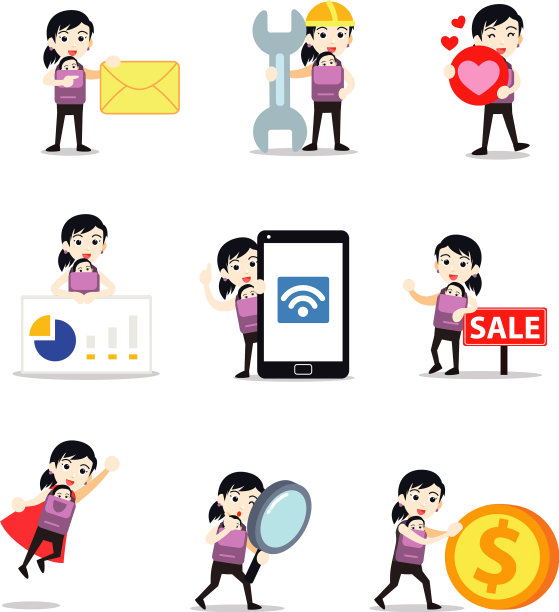 设定角色的女性作为父母参加快乐图片下载