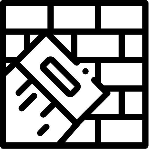 泥铲画图标轮廓图片下载