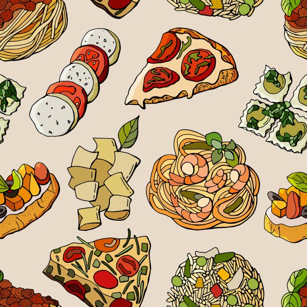 国家意大利菜肴。图片下载