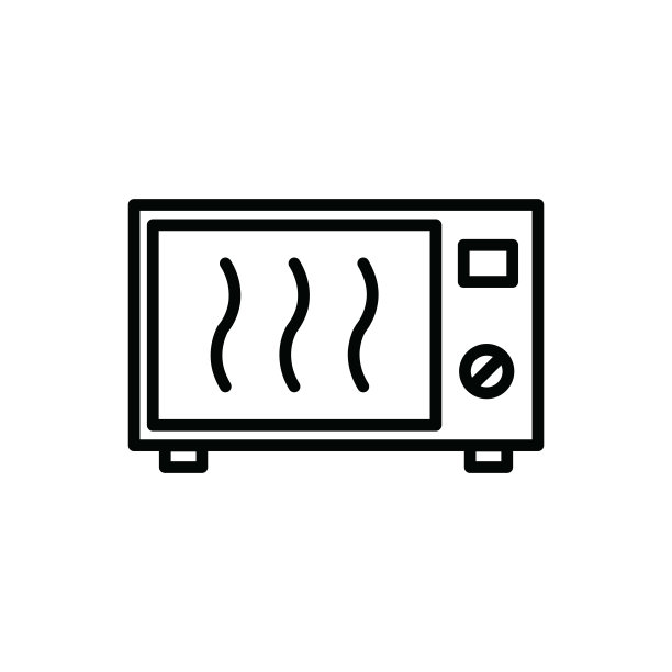 插图矢量图形微波图标模板图片下载