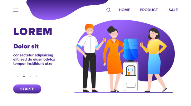 积极的人在冷却器喝水图片下载