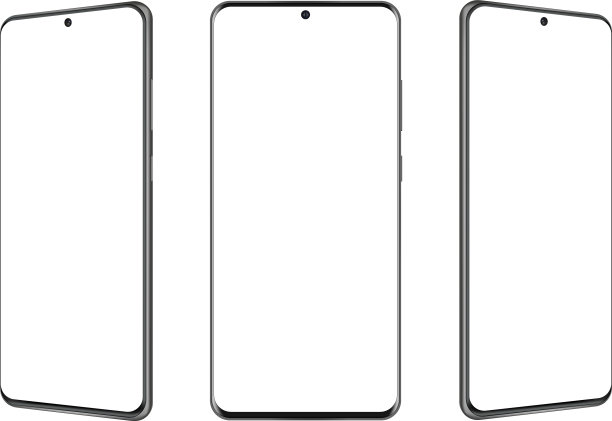 现代无框智能手机模型图片下载