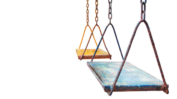 旧秋千操场素材图片