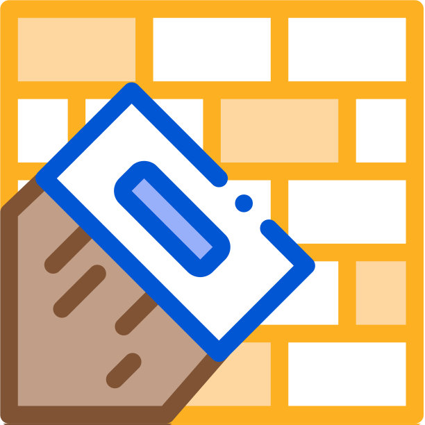 泥铲画图标轮廓图片下载