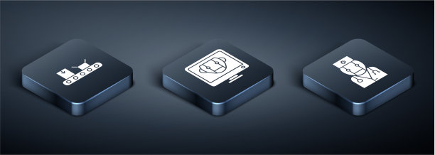 用纸箱设置等距传送带图片下载