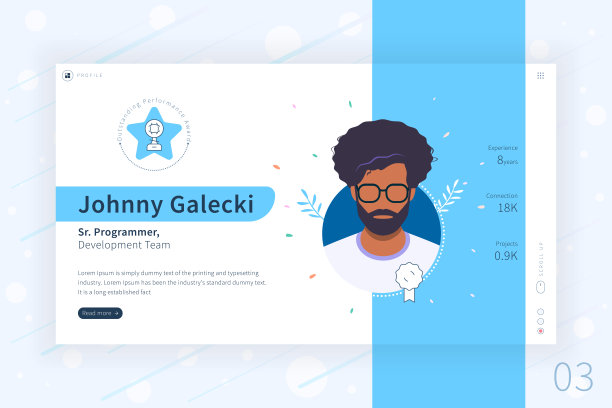 成就，个人资料，头像，作品集，社交媒体，证书，招聘服务，身份证，专业布局界面图片下载