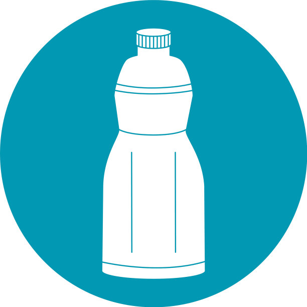 饮料塑料瓶新鲜液体蓝色块图片下载