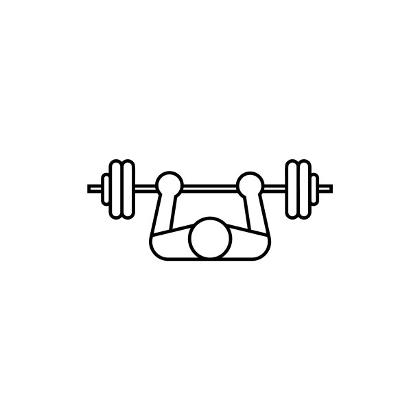 长凳按图标在线风格图片下载