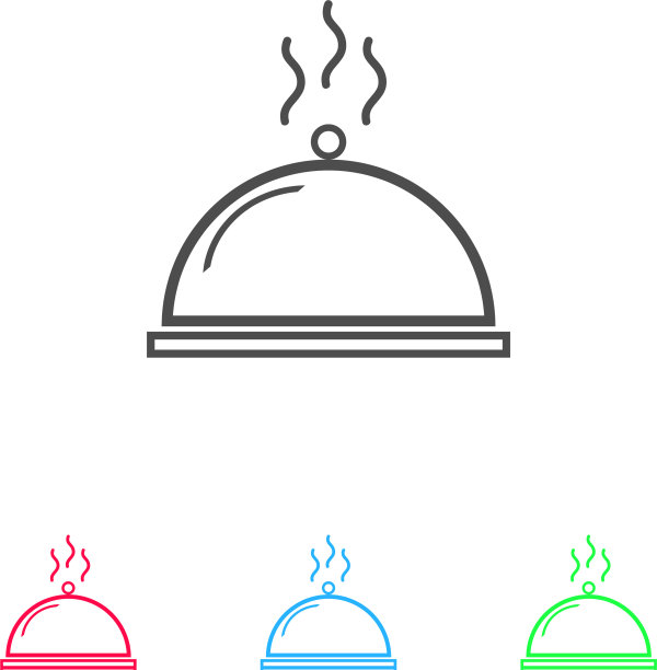 钟形图标平图片下载