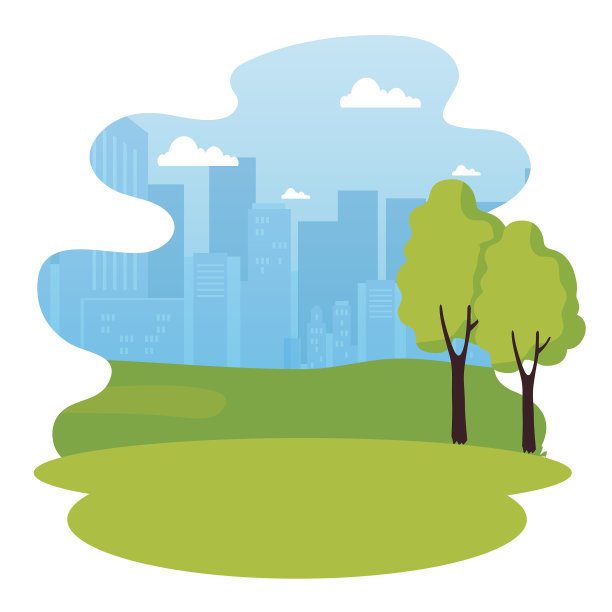 公园自然与城市景观图片下载