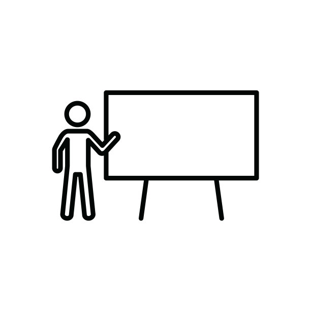 插图向量图形的黑板图标模板图片下载