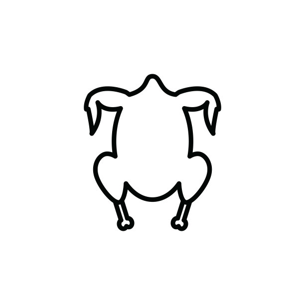 插图矢量图形的肉图标模板图片下载