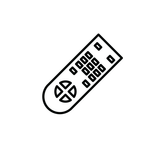 插图远程控制图标矢量图形图片下载