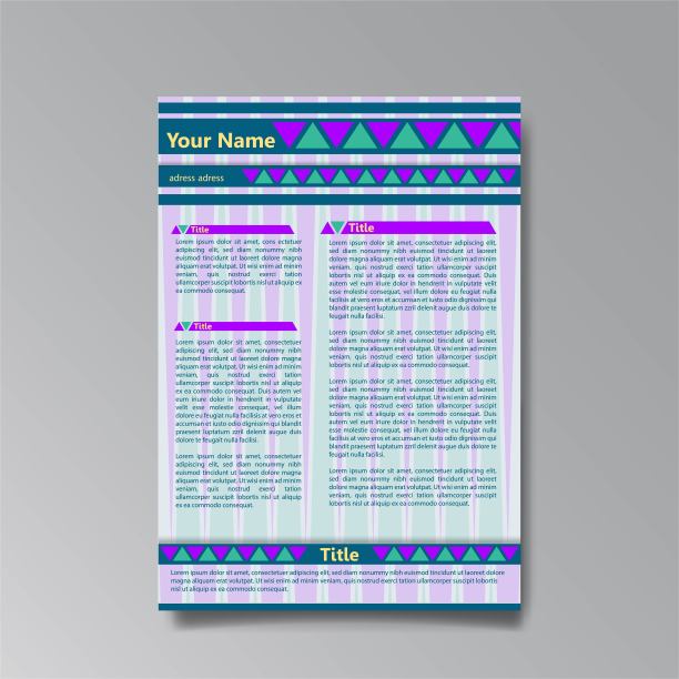 抽象的艺术设计海报图片下载