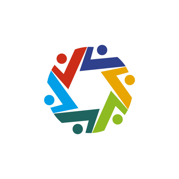 社区和收养护理标志设计图片下载