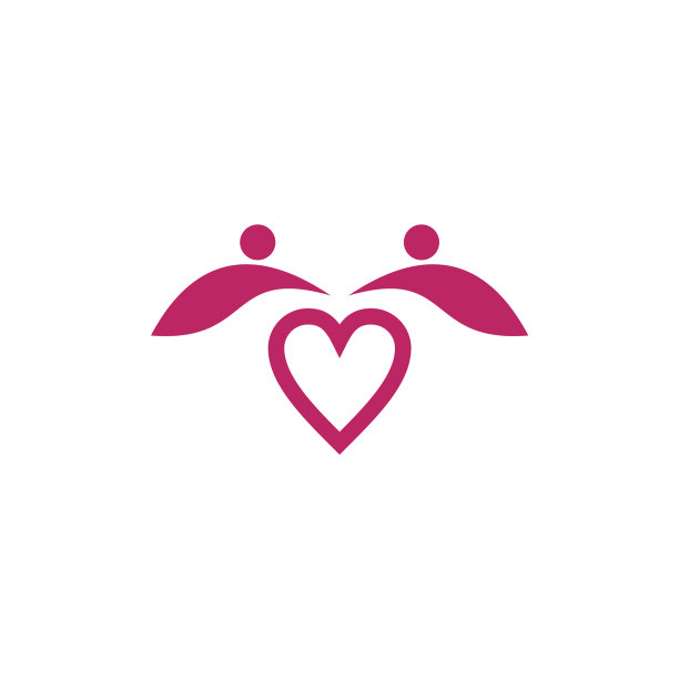 社区和收养护理标志设计图片下载