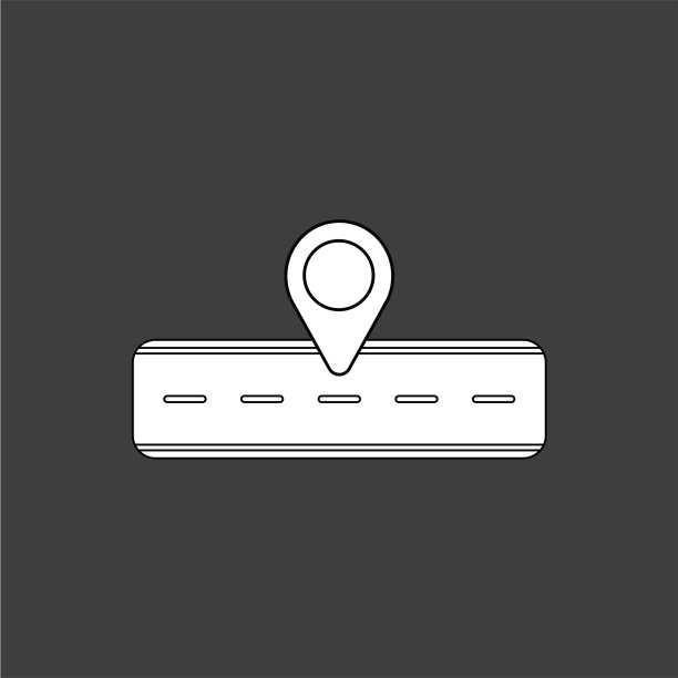 概念道路和指针符号图片下载