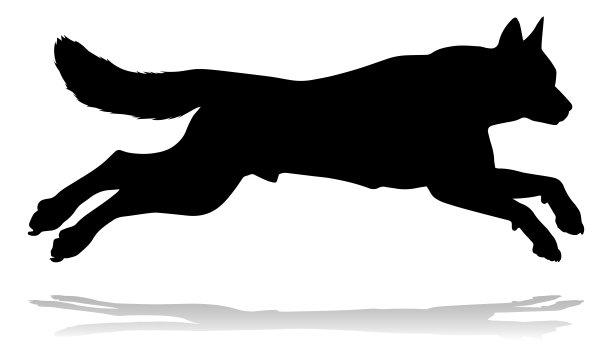 狗剪影宠物图片下载