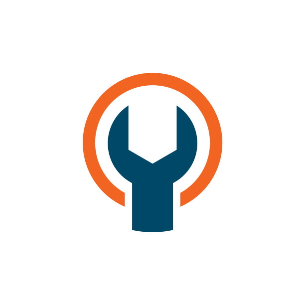 齿轮图标标志设计为工业公司图片下载