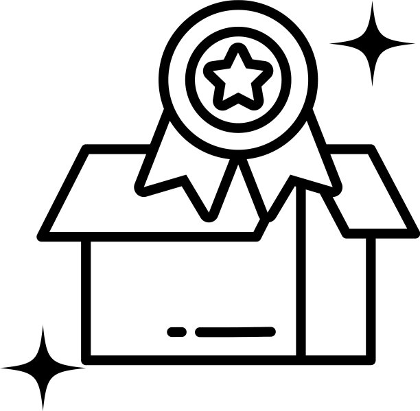 纸板箱线条样式图标图片下载