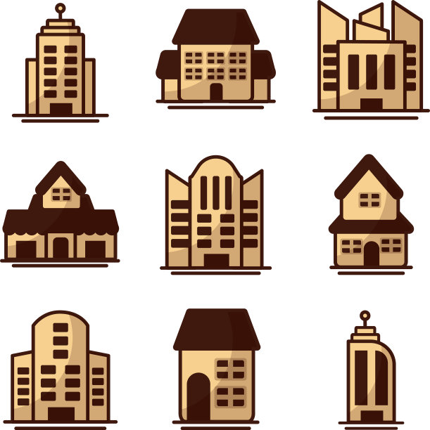 设置图标塔公寓办公室图片下载