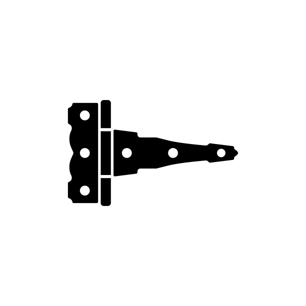 门铰链图标矢量，简单的图标为网站图片下载