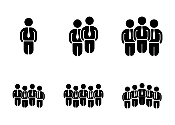 团队图标设置矢量插图。团队，人，团队，人，领袖图标图片下载