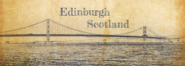 爱丁堡昆斯费里福斯公路桥示意图图片下载