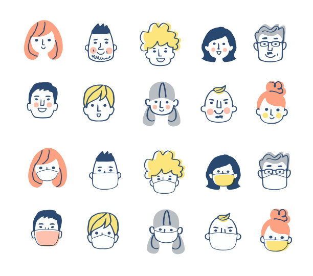 蒙面人和不蒙面人图片下载