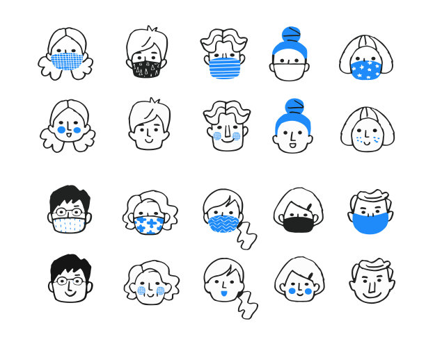 蒙面人和不蒙面人图片下载