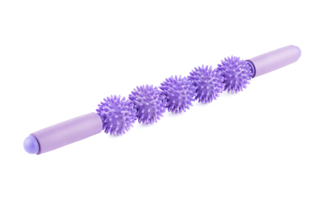 紫色塑料滚轴按摩器图片下载