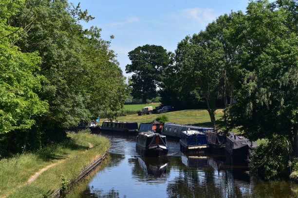 伦甘伦运河，英国图片下载