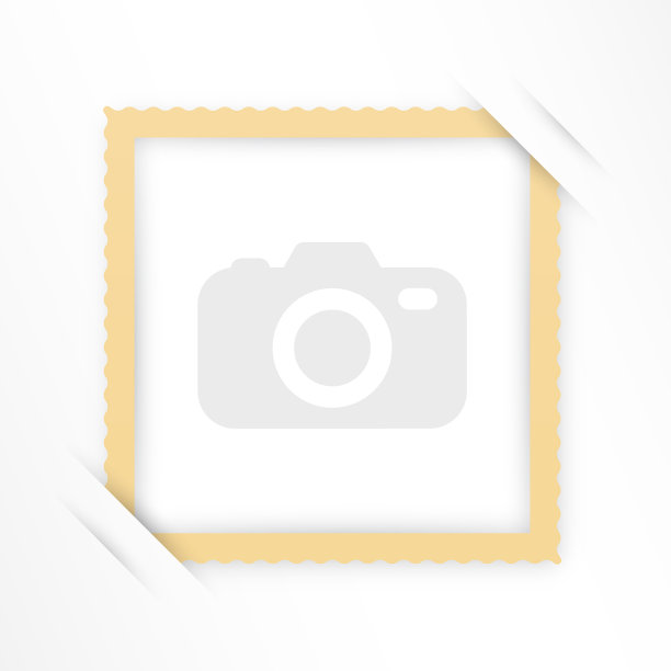 带有阴影的复古相框图片下载