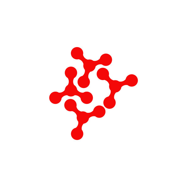 分子图标logo设计模板图片下载