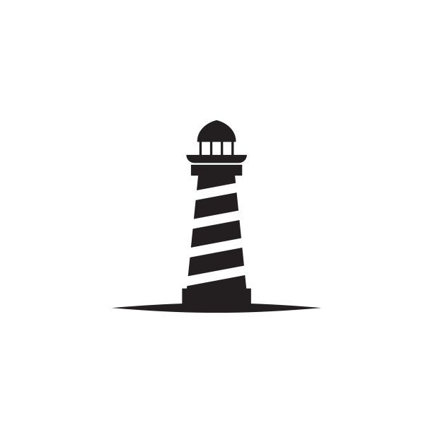 灯塔Logo设计模板图片下载