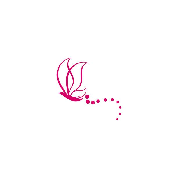 抽象豪华色彩渐变蝴蝶图片下载