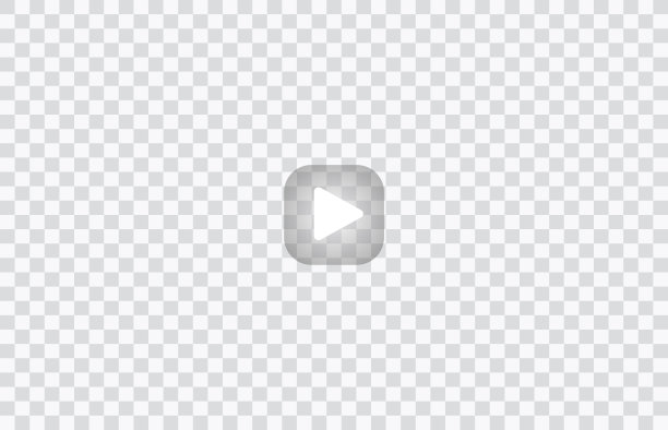 播放视频信号。播放符号矢量隔离在透明的背景。矢量图图片下载