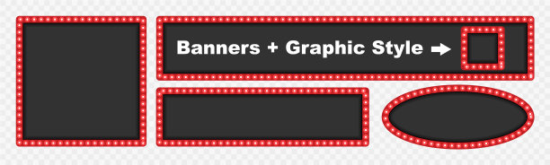 灯泡化妆招牌电影院赌场剧院图片下载