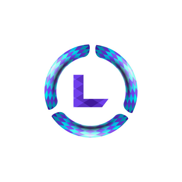 首字母l圆圆logo创意图片下载