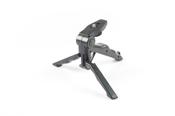 视频灯架孤立在白色背景上图片下载