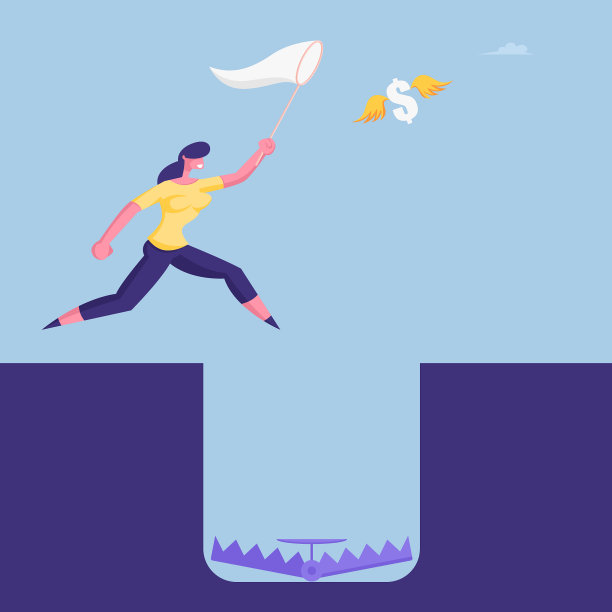 西装革履的女商人形象引人注目图片下载