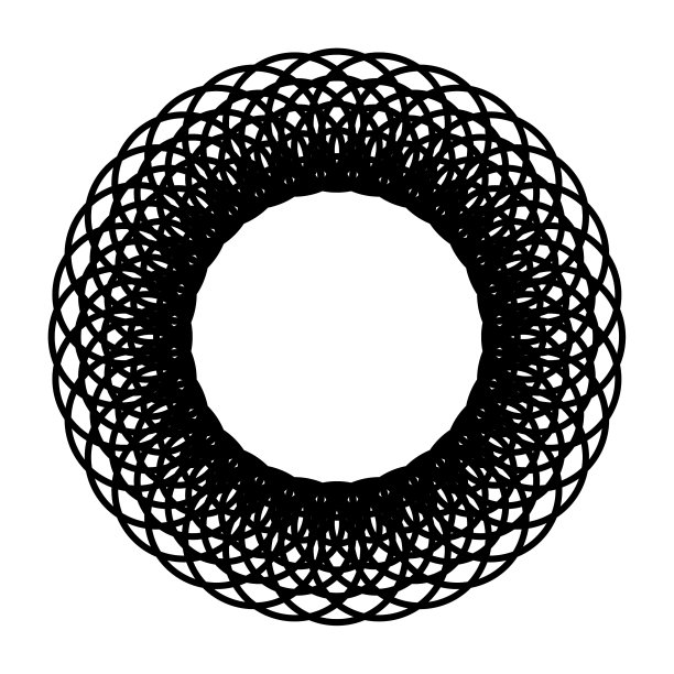 设计单色圆元素图片下载